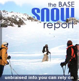 Click here or the BASE Snow Report